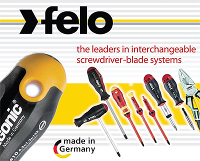 ไขควงและคีม Felo คุณภาพสูงจากเยอรมนี - pliers and screwdrivers